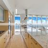 Hardwood Floors installation project. Space: Kitchen-dining room. Miami Beach, Florida. Martinez Wood Floors.