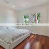 Exotic Hardwood Flooring installation project. Space: Bedroom. Coral Gables, Florida.Martinez Wood Floors Inc.