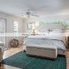 Hardwood Floors installation. Space: Bedroom. Coral Gables, Florida.Martinez Wood Floors Inc.