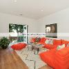 Hardwood Flooring project. Space: Living room. Miami Beach, Florida.Martinez Wood Floors Inc.