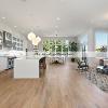 Hardwood Floors installation project. Space: kitchen. Miami Beach, Florida.Martinez Wood Floors Inc.