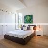 Engineered Wood Floors installation project, Space: Bedroom. Miami, Florida.Martinez Wood Floors Inc.