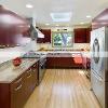 Wood Floors installation. Space: Kitchen. Miami, Florida. Martinez Wood Floors Inc.