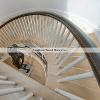 Engineered Wood Staircase project, Coral Gables, Florida.Martinez Wood Floors Inc.