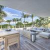 Wood deck for porch, Miami Beach, Florida