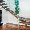 Hardwood Staircase installation project, Fort Lauderdale, Florida.Martinez Wood Floors Inc.