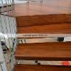 Solid Hardwood Staircase installation project, Miami Beach, Florida.Martinez Wood Floors Inc.