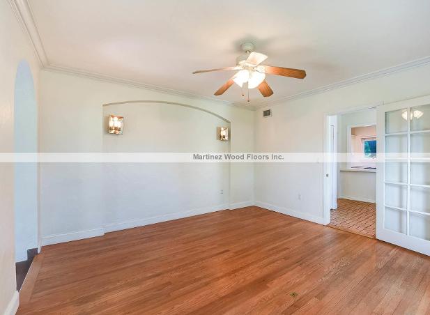 Wood FLoors installation in Coral Gables, Florida